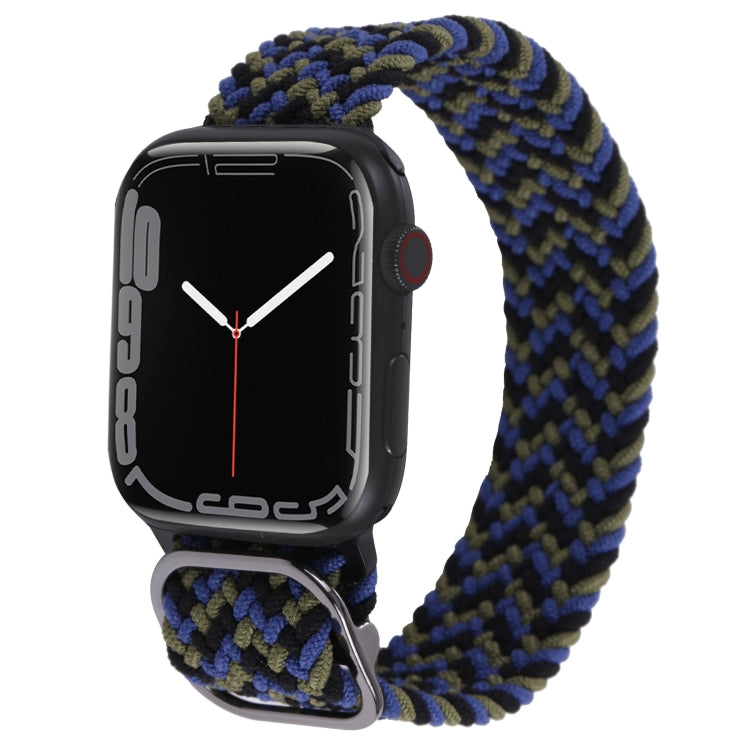 ナイロン編み込みストラップウォッチバンド、Apple Watch Series 7 41mm / 6&SE&5&4 40mm / 3&2&1 38mm用