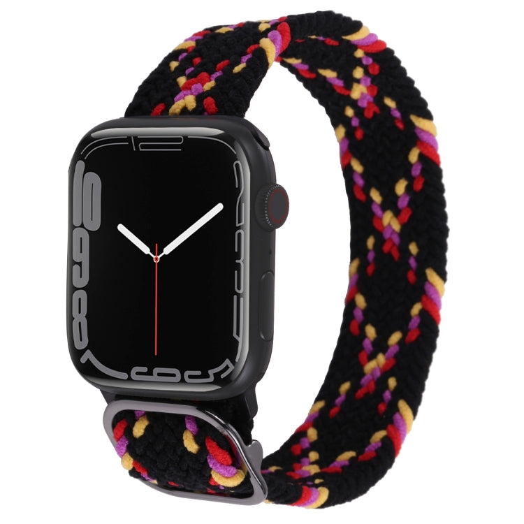 ナイロン編み込みストラップウォッチバンド、Apple Watch Series 7 41mm / 6&SE&5&4 40mm / 3&2&1 38mm用