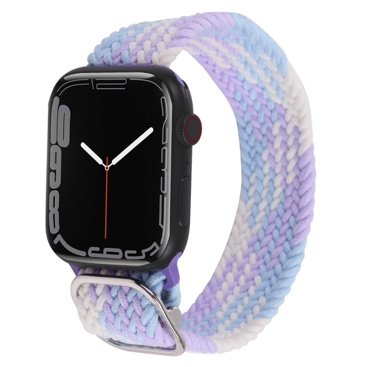 ナイロン編み込みストラップウォッチバンド、Apple Watch Series 7 41mm / 6&SE&5&4 40mm / 3&2&1 38mm用