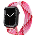 ナイロン編み込みストラップウォッチバンド、Apple Watch Series 7 41mm / 6&SE&5&4 40mm / 3&2&1 38mm用
