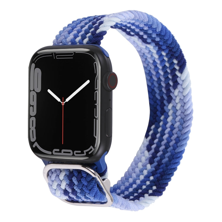 ナイロン編み込みストラップウォッチバンド、Apple Watch Series 7 41mm / 6&SE&5&4 40mm / 3&2&1 38mm用