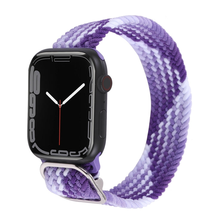 ナイロン編み込みストラップウォッチバンド、Apple Watch Series 7 41mm / 6&SE&5&4 40mm / 3&2&1 38mm用