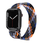 ナイロン編み込みストラップウォッチバンド、Apple Watch Series 7 41mm / 6&SE&5&4 40mm / 3&2&1 38mm用