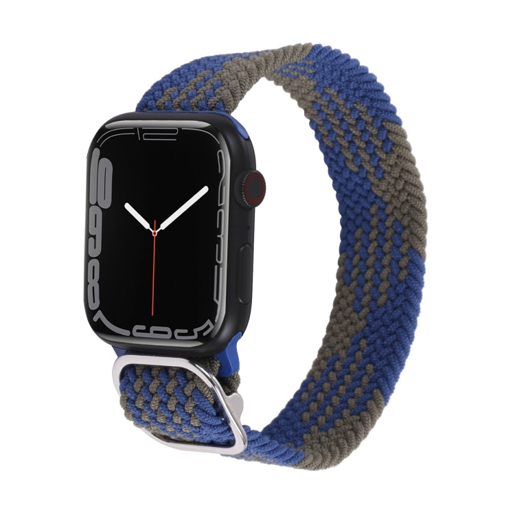 ナイロン編み込みストラップウォッチバンド、Apple Watch Series 7 41mm / 6&SE&5&4 40mm / 3&2&1 38mm用