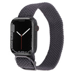 ナイロン編み込みストラップウォッチバンド、Apple Watch Series 7 41mm / 6&SE&5&4 40mm / 3&2&1 38mm用