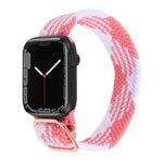 ナイロン編み込みストラップウォッチバンド、Apple Watch Series 7 41mm / 6&SE&5&4 40mm / 3&2&1 38mm用