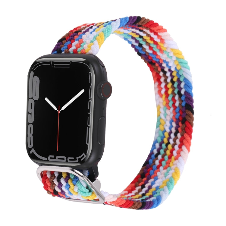 ナイロン編み込みストラップウォッチバンド、Apple Watch Series 7 41mm / 6&SE&5&4 40mm / 3&2&1 38mm用