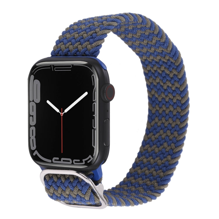 ナイロン編み込みストラップウォッチバンド、Apple Watch Series 7 41mm / 6&SE&5&4 40mm / 3&2&1 38mm用