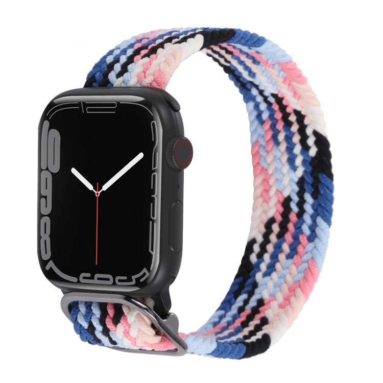 ナイロン編み込みストラップウォッチバンド、Apple Watch Series 7 41mm / 6&SE&5&4 40mm / 3&2&1 38mm用