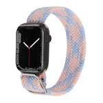 ナイロン編み込みストラップウォッチバンド、Apple Watch Series 7 41mm / 6&SE&5&4 40mm / 3&2&1 38mm用