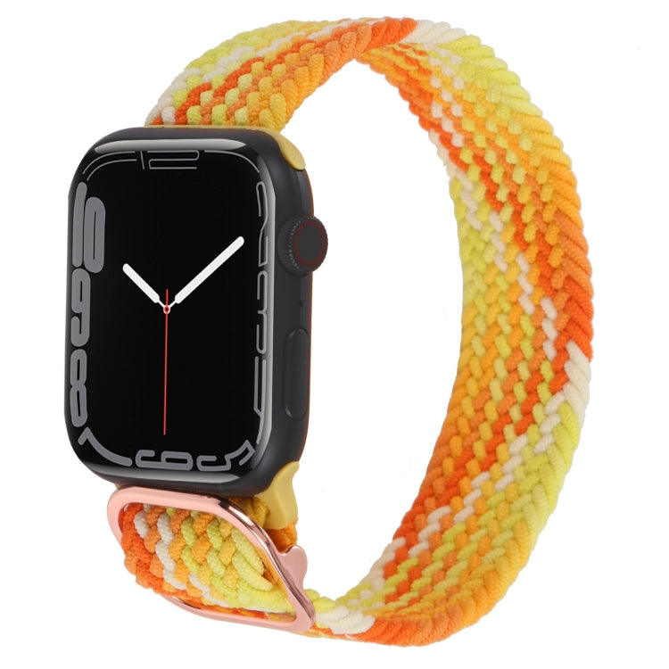ナイロン編み込みストラップウォッチバンド、Apple Watch Series 7 41mm / 6&SE&5&4 40mm / 3&2&1 38mm用