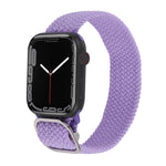 ナイロン編み込みストラップウォッチバンド、Apple Watch Series 7 41mm / 6&SE&5&4 40mm / 3&2&1 38mm用