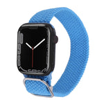 ナイロン編み込みストラップウォッチバンド、Apple Watch Series 7 41mm / 6&SE&5&4 40mm / 3&2&1 38mm用