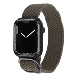 ナイロン編み込みストラップウォッチバンド、Apple Watch Series 7 41mm / 6&SE&5&4 40mm / 3&2&1 38mm用