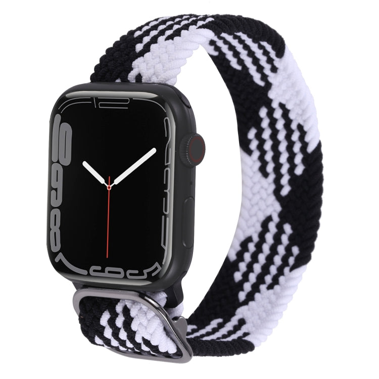 ナイロン編み込みストラップウォッチバンド、Apple Watch Series 7 41mm / 6&SE&5&4 40mm / 3&2&1 38mm用