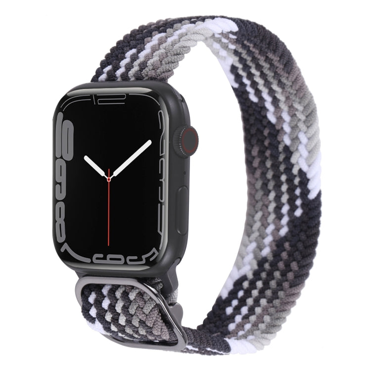 ナイロン編み込みストラップウォッチバンド、Apple Watch Series 7 41mm / 6&SE&5&4 40mm / 3&2&1 38mm用