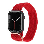 ナイロン編み込みストラップウォッチバンド、Apple Watch Series 7 41mm / 6&SE&5&4 40mm / 3&2&1 38mm用