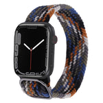 ナイロン編み込みストラップウォッチバンド、Apple Watch Series 7 41mm / 6&SE&5&4 40mm / 3&2&1 38mm用