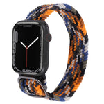 ナイロン編み込みストラップウォッチバンド、Apple Watch Series 7 41mm / 6&SE&5&4 40mm / 3&2&1 38mm用