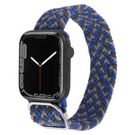 ナイロン編み込みストラップウォッチバンド、Apple Watch Series 7 41mm / 6&SE&5&4 40mm / 3&2&1 38mm用