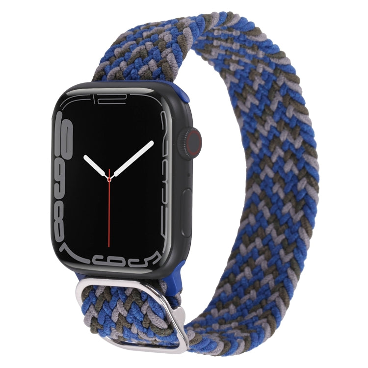 ナイロン編み込みストラップウォッチバンド、Apple Watch Series 7 41mm / 6&SE&5&4 40mm / 3&2&1 38mm用