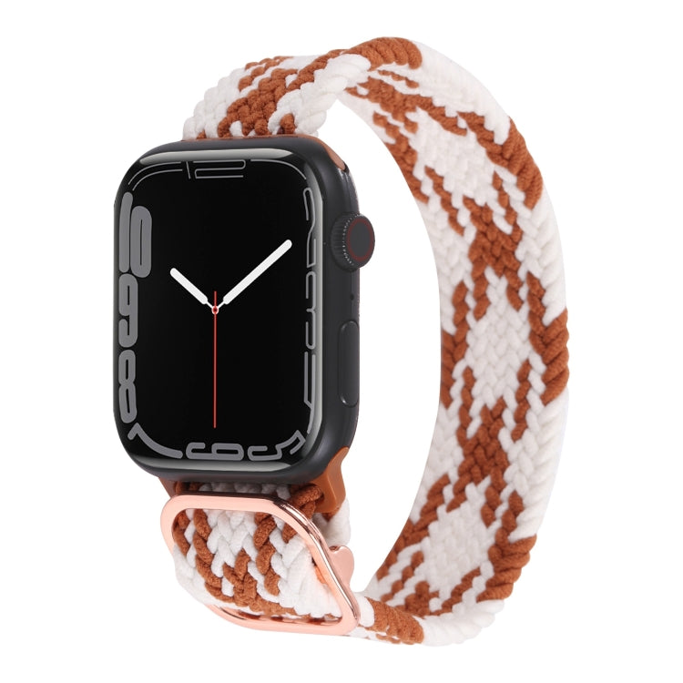 ナイロン編み込みストラップウォッチバンド、Apple Watch Series 7 41mm / 6&SE&5&4 40mm / 3&2&1 38mm用
