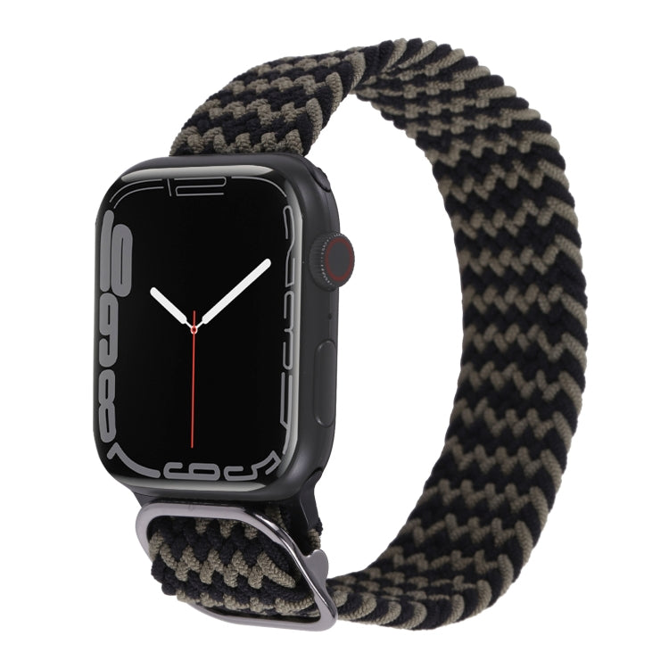 ナイロン編み込みストラップウォッチバンド、Apple Watch Series 7 41mm / 6&SE&5&4 40mm / 3&2&1 38mm用