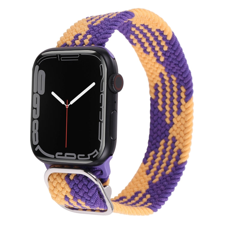 ナイロン編み込みストラップウォッチバンド、Apple Watch Series 7 41mm / 6&SE&5&4 40mm / 3&2&1 38mm用