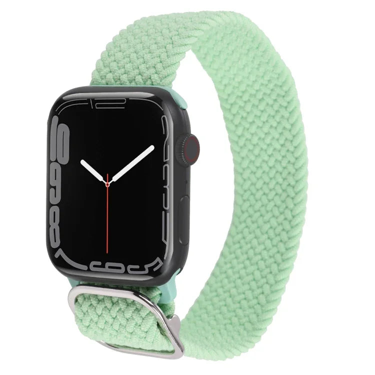 ナイロン編み込み ストラップ 時計バンド、Apple Watch シリーズ 7 45mm / 6&SE&5&4 44mm / 3&2&1 42mm 用