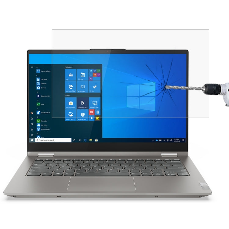 Lenovo IdeaPad 4G 14インチ用ノートパソコン画面HD強化ガラス保護フィルム、Lenovo IdeaPad 14s 14インチ用、Lenovo Ideapad S130-14IGM 14インチ用、Lenovo YOGA 5G用、Lenovo YOGA 14c 14インチ用、Lenovo YOGA 14s 14インチ用
