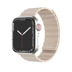 ミューチュアル リキッドシリコン 磁気ストラップ 時計バンド、Apple Watch シリーズ 7 41mm / 6&SE&5&4 40mm / 3&2&1 38mm、7 45mm / 6&SE&5&4 44mm / 3&2&1 42mm 用