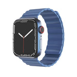 ミューチュアル リキッドシリコン 磁気ストラップ 時計バンド、Apple Watch シリーズ 7 41mm / 6&SE&5&4 40mm / 3&2&1 38mm、7 45mm / 6&SE&5&4 44mm / 3&2&1 42mm 用