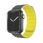 ミューチュアル モランシリーズ リキッドシリコン 磁気ストラップ 時計バンド、Apple Watch シリーズ 7 41mm / 6&SE&5&4 40mm / 3&2&1 38mm、7 45mm / 6&SE&5&4 44mm / 3&2&1 42mm 用