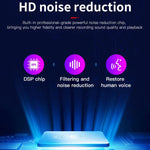 Q37 インテリジェントHDノイズリダクションボイスレコーダー、4GB、8GB、16GB、32GB