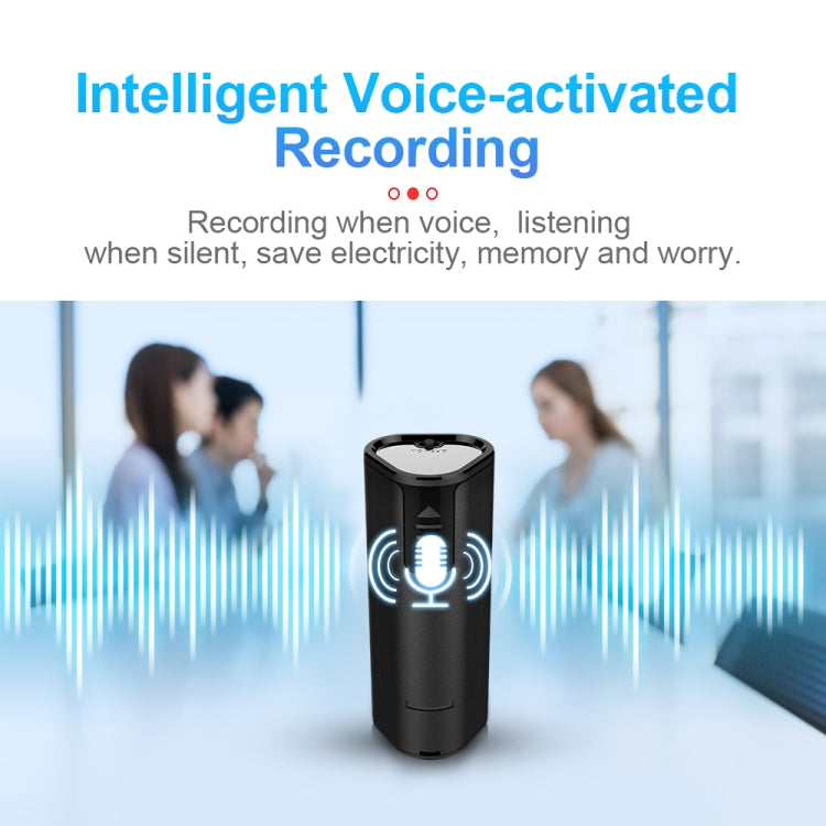 Q51 インテリジェントHDノイズリダクションリモート音声制御レコーダー、4GB、8GB、16GB