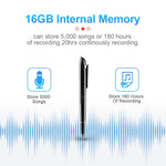 Q9 AIインテリジェント高精細ノイズリダクション会議録音ペン音声制御レコーダー、4GB、8GB、16GB、32GB