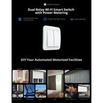 Sonoff DUALR3 デュアル方式制御 WiFiスマートスイッチモジュール、DUALR3