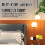 BHT-005-GC 220V AC 3A スマートホーム暖房サーモスタット EUボックス用、内部センサーのみでボイラー暖房制御、BHT-005-GC