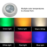 スイミングプール用ABS壁掛けランプ LED水中ライト、6W、9W、12W、15W、18W、24W