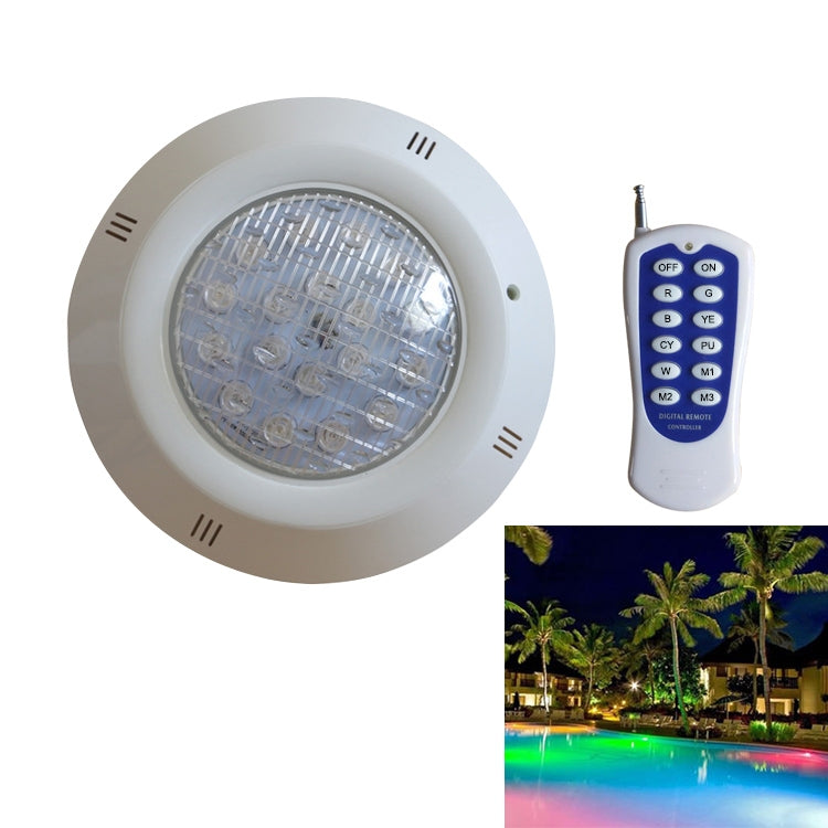 スイミングプール用ABS壁掛けランプ LED水中ライト、6W、9W、12W、15W、18W、24W