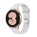 Samsung Galaxy Watch4 40&44mm / Watch4 Classic 42&46mm用シリコンリバースバックルウォッチバンド