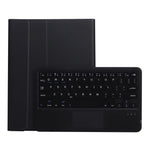A07B-A ラムスキンテクスチャ スクエアキーキャップ Bluetoothキーボードレザーケース タッチコントロール付き iPad用 iPad 9.7 2018 & 2017 / Pro 9.7インチ / Air 2 / iPad Pro 10.5インチ / 10.2 2021 & 2020 & 2019 / Air 3対応