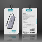 amalink 95122D Type-C / USB-C to RJ45 + 2ポートUSB + PD 3.0 多機能ハブ、95122D