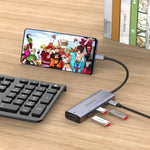 amalink 95123D Type-C / USB-C to HDMI + 3ポートUSB + PD 3.0 多機能ハブ、95123D