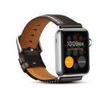 オイルワックスレトロカウハイドストラップウォッチバンド、Apple Watch Series対応、Apple Watch Series 5対応