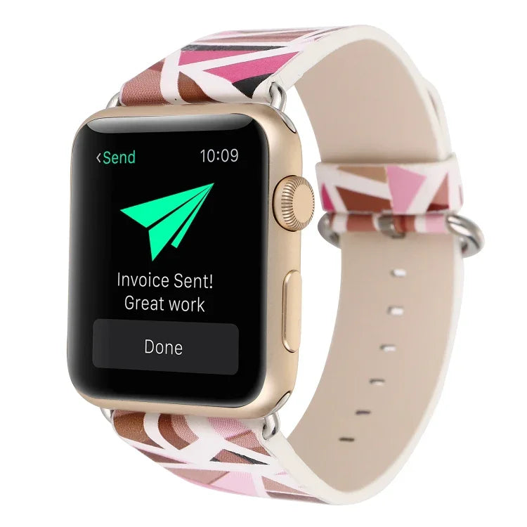 ファッションストラップウォッチバンド、Apple Watch Series対応、Apple Watch Series 5対応