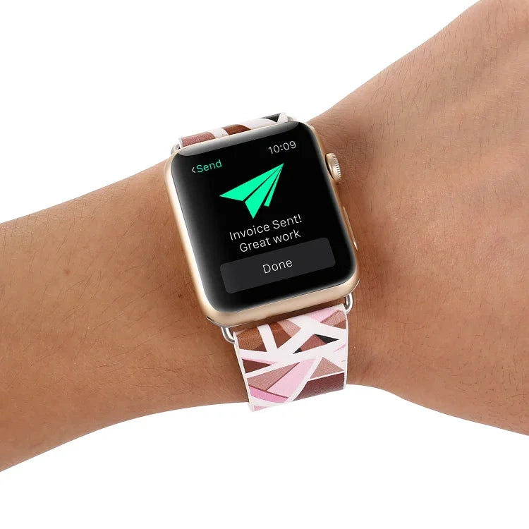 ファッションストラップウォッチバンド、Apple Watch Series対応、Apple Watch Series 5対応