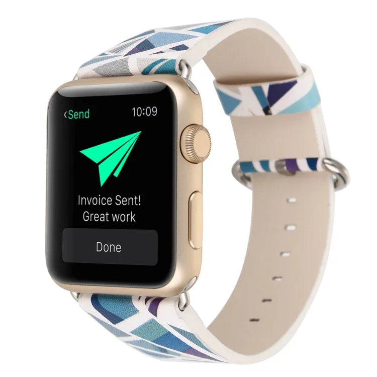 ファッションストラップウォッチバンド、Apple Watch Series対応、Apple Watch Series 5対応