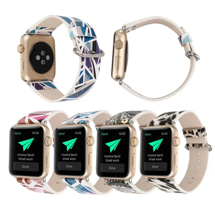ファッションストラップウォッチバンド、Apple Watch Series対応、Apple Watch Series 5対応