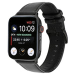 オイルワックスクレイジーホーステクスチャ本革ストラップ、Apple Watch Series対応、Apple Watch Series 5対応